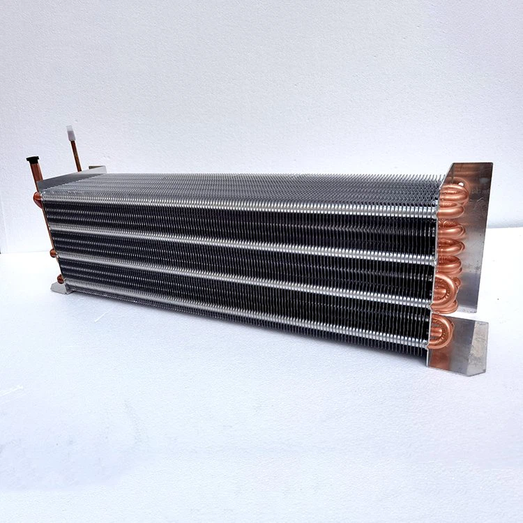 Air Cooled Low Temperature Display Cabinet Evaporator Condenser