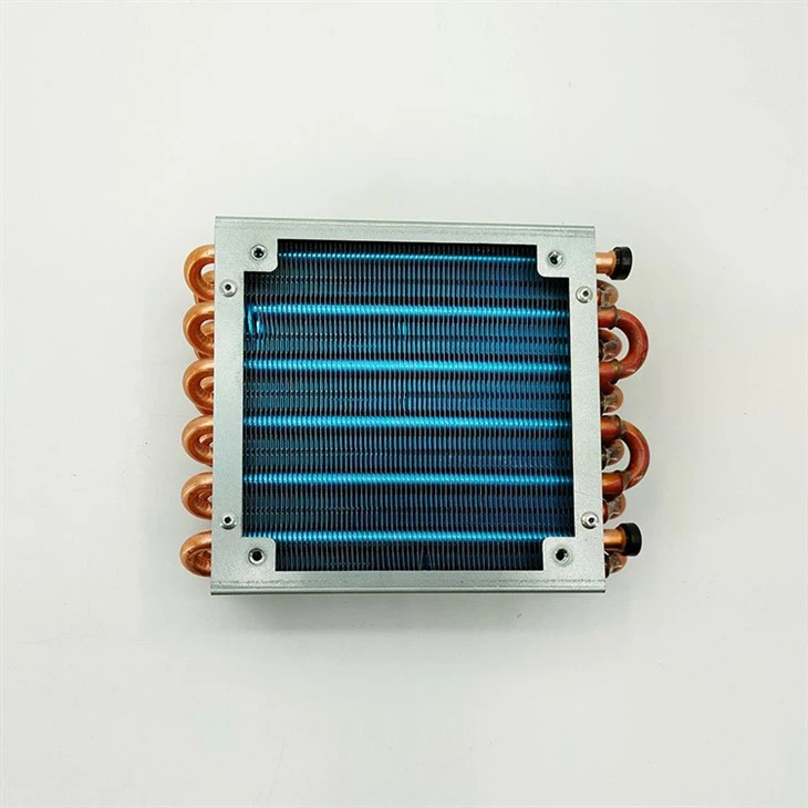High Efficiency Copper Tube Aluminum Fin Condenser